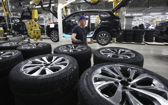 Выпуск 100000-го автомобиля Haval в Тульской области 