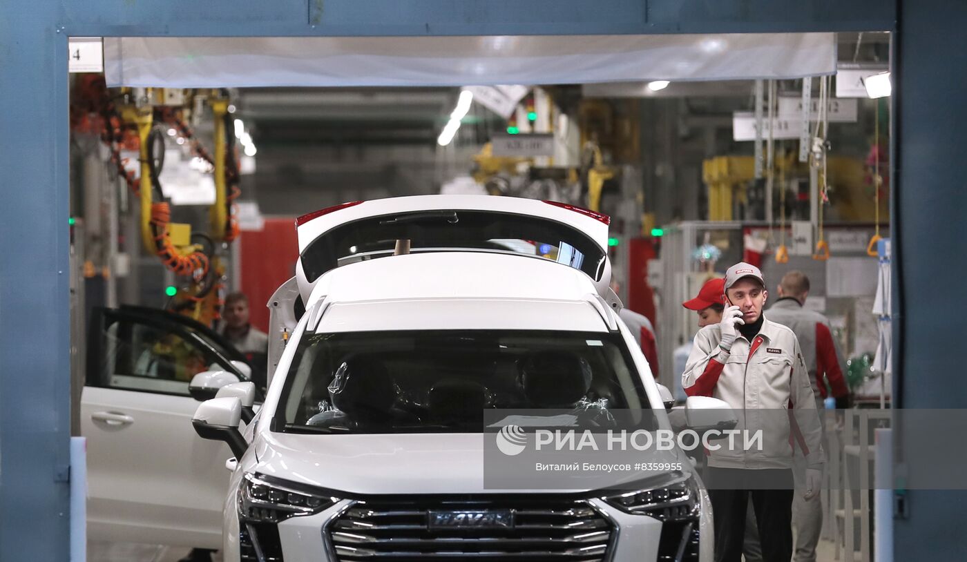 Выпуск 100000-го автомобиля Haval в Тульской области 