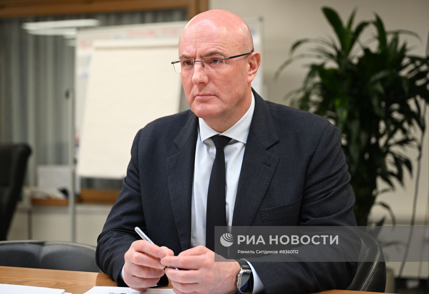 Встреча вице-премьера Д. Чернышенко с губернатором Кировской области А. Соколовым