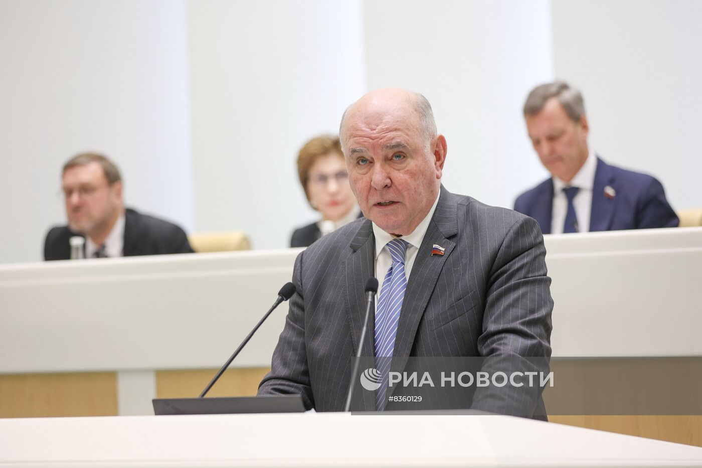 Заседание Совета Федерации РФ 