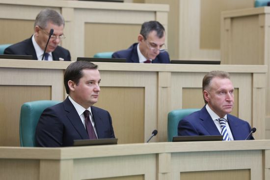 Заседание Совета Федерации РФ 