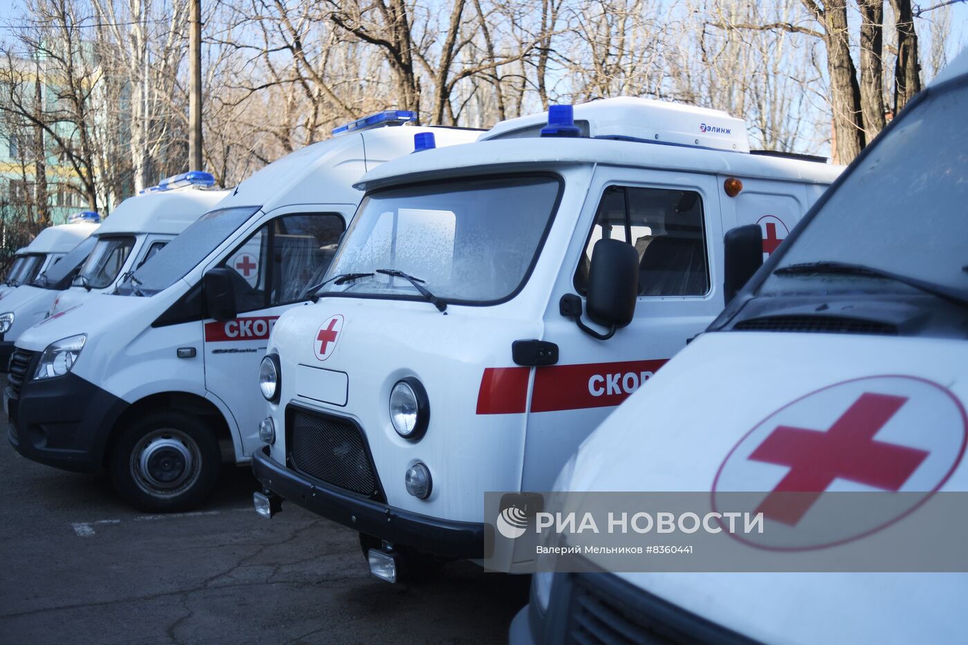 Новые автомобили скорой помощи в Мариуполе