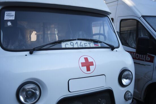 Новые автомобили скорой помощи в Мариуполе