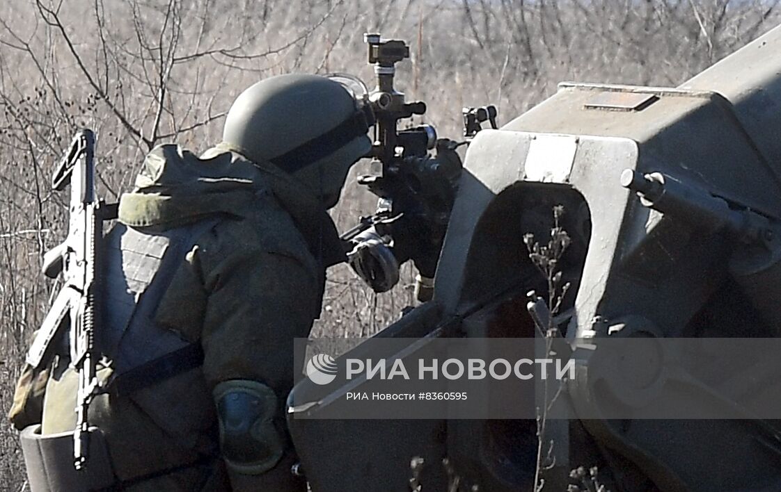 Боевая работа расчетов гаубиц Д-30 в зоне СВО