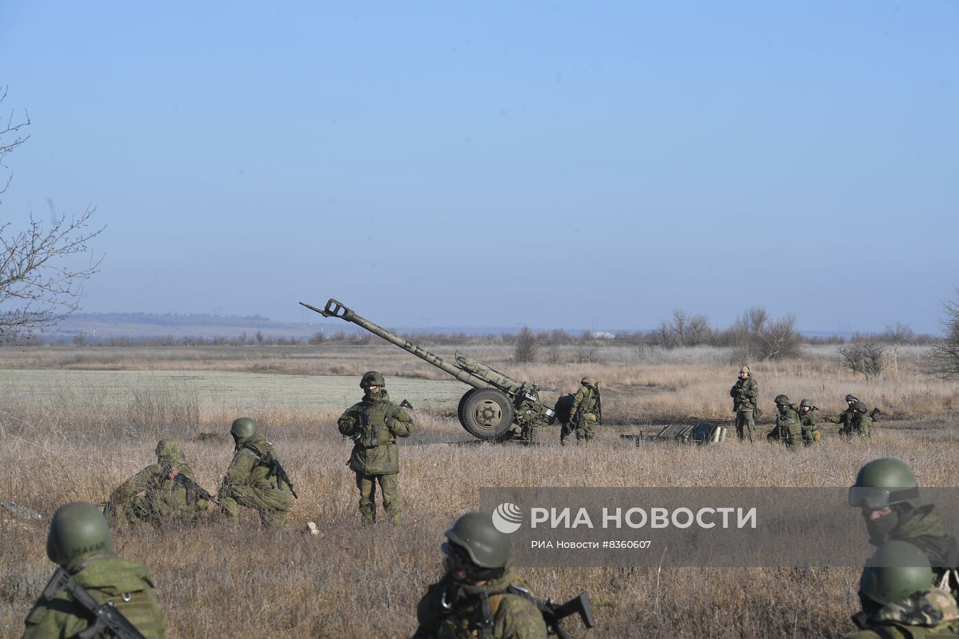 Боевая работа расчетов гаубиц Д-30 в зоне СВО