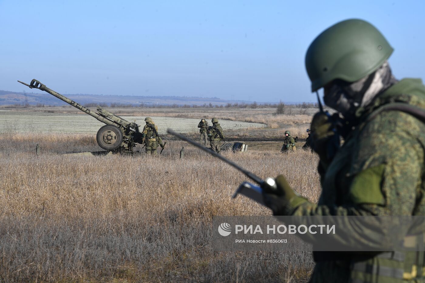 Боевая работа расчетов гаубиц Д-30 в зоне СВО