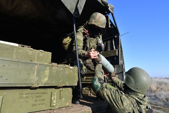 Боевая работа расчетов гаубиц Д-30 в зоне СВО