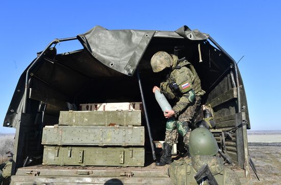 Боевая работа расчетов гаубиц Д-30 в зоне СВО