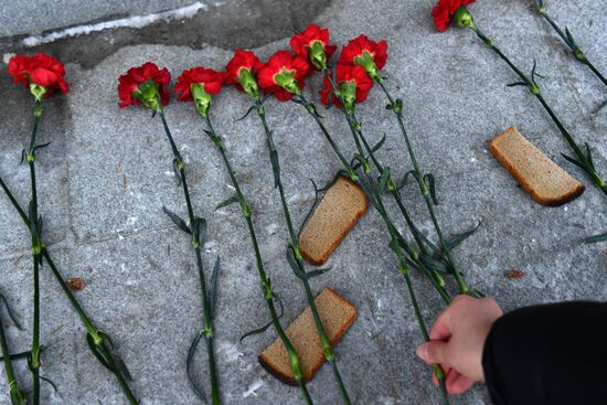 Мемориальные мероприятия ко дню освобождения Ленинграда от блокады в регионах России