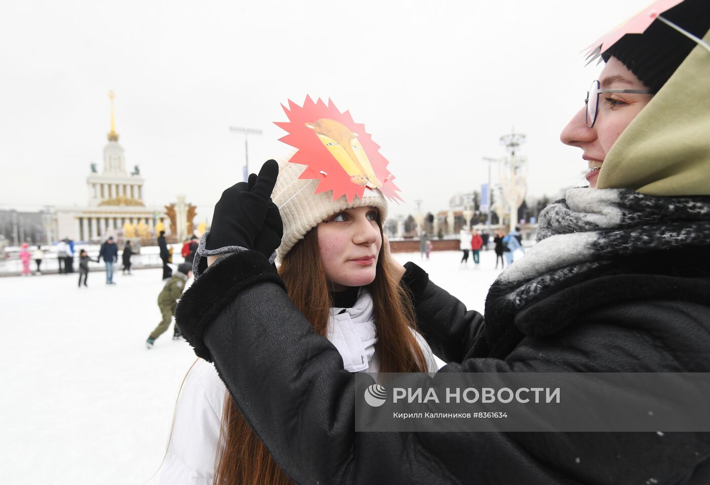 Благотворительный день на катке ВДНХ 