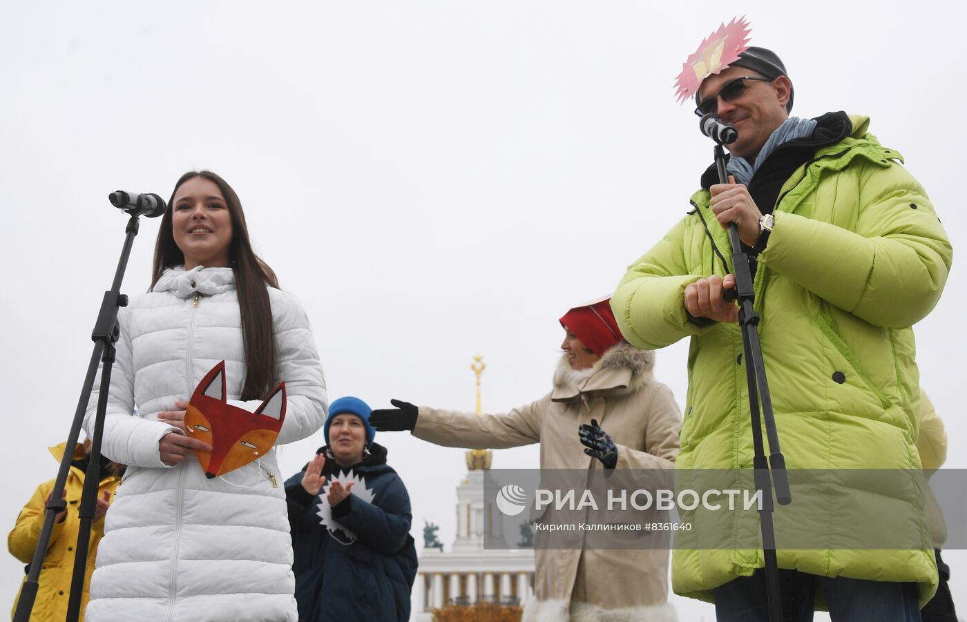 Благотворительный день на катке ВДНХ 