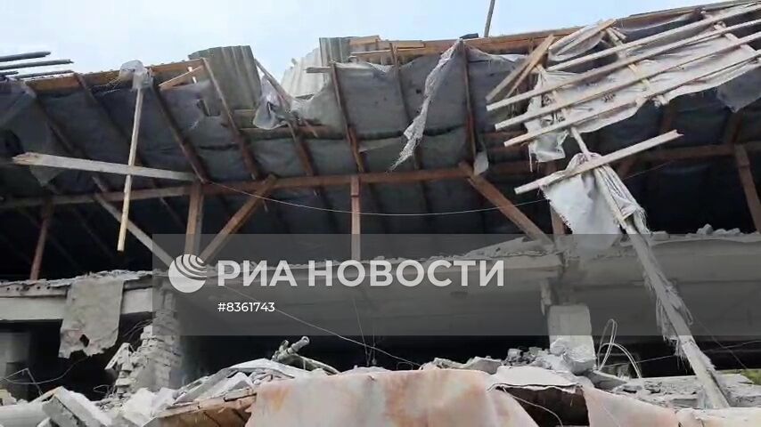 Украинские войска нанесли ракетный удар по больнице в ЛНР