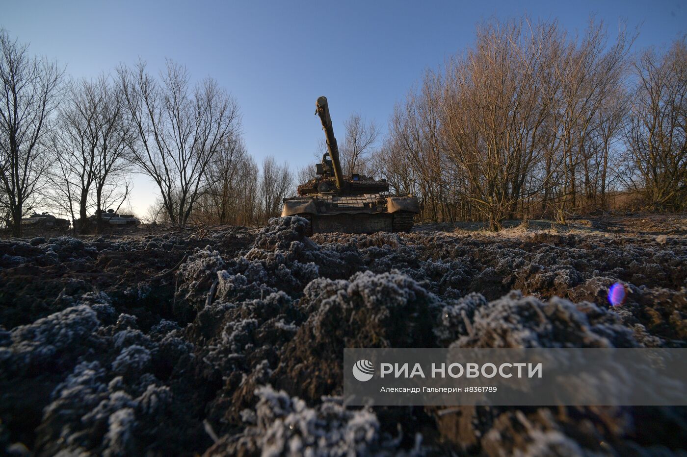 Танкисты ВС РФ в зоне проведения спецоперации