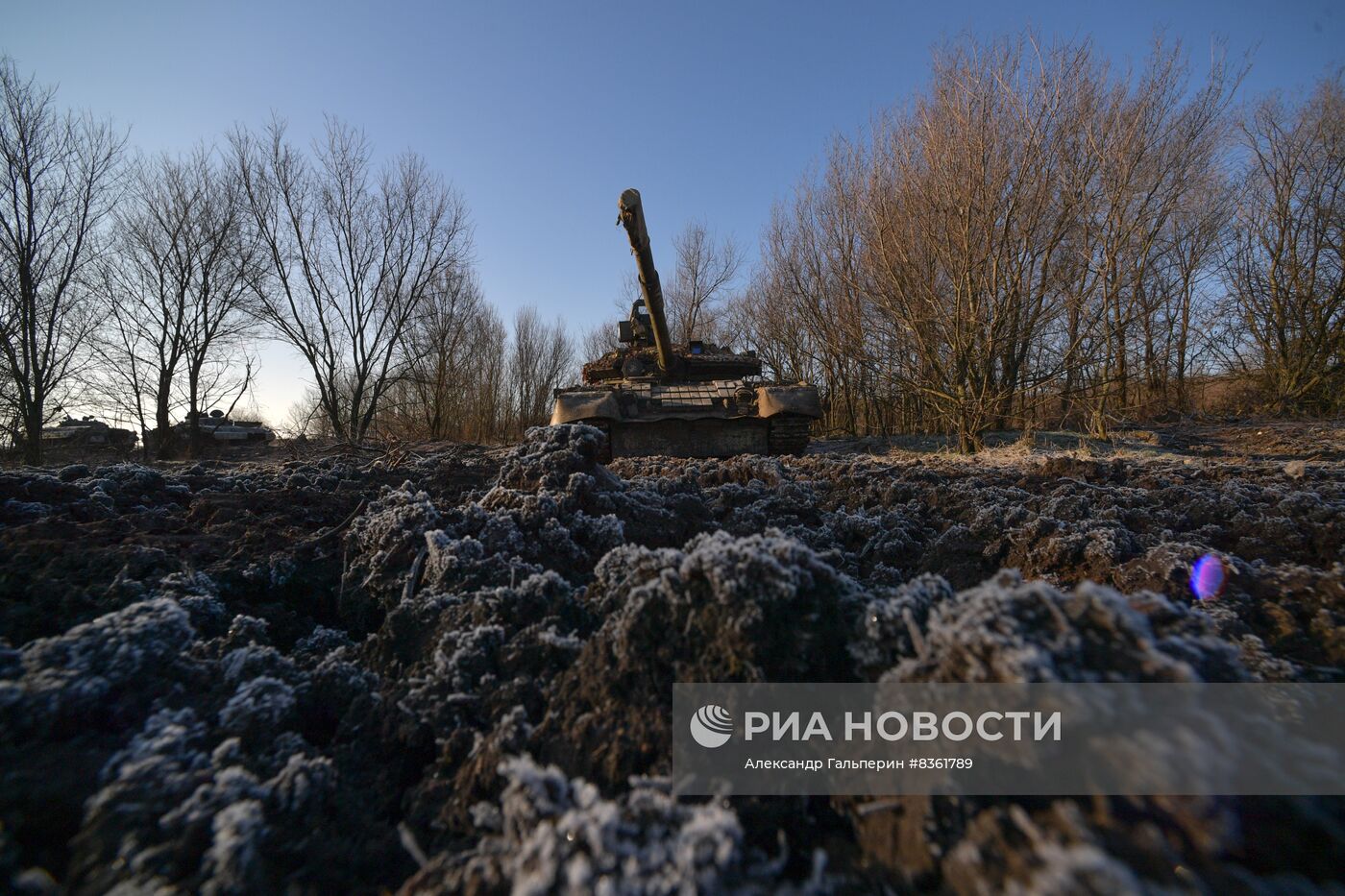 Танкисты ВС РФ в зоне проведения спецоперации