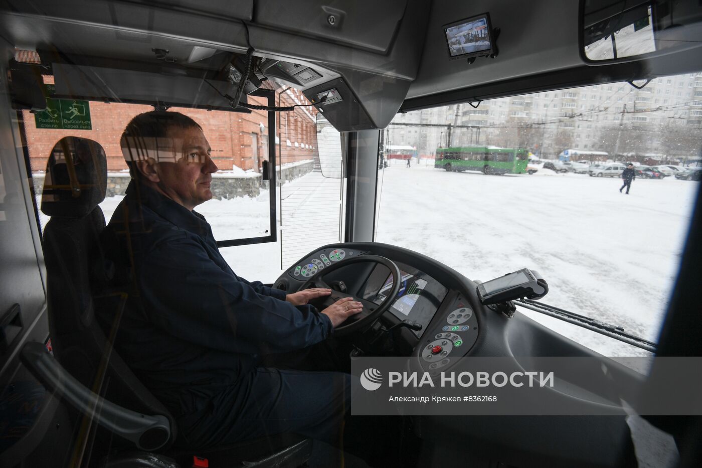 Партия новых троллейбусов поступила в Новосибирск