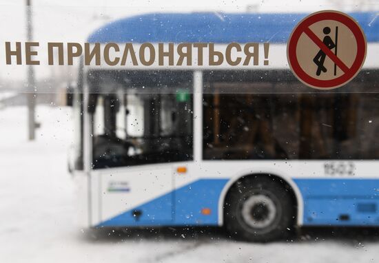 Партия новых троллейбусов поступила в Новосибирск