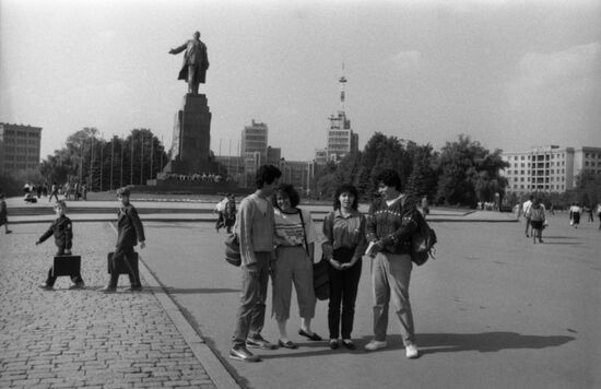 Обучение студента  из Колумбии в харьковском институте