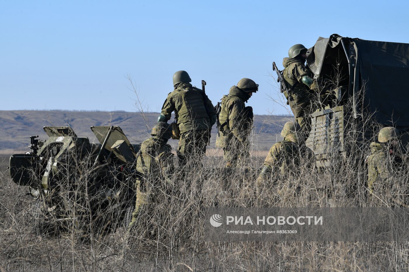 Боевая работа расчетов гаубиц Д-30 в зоне СВО