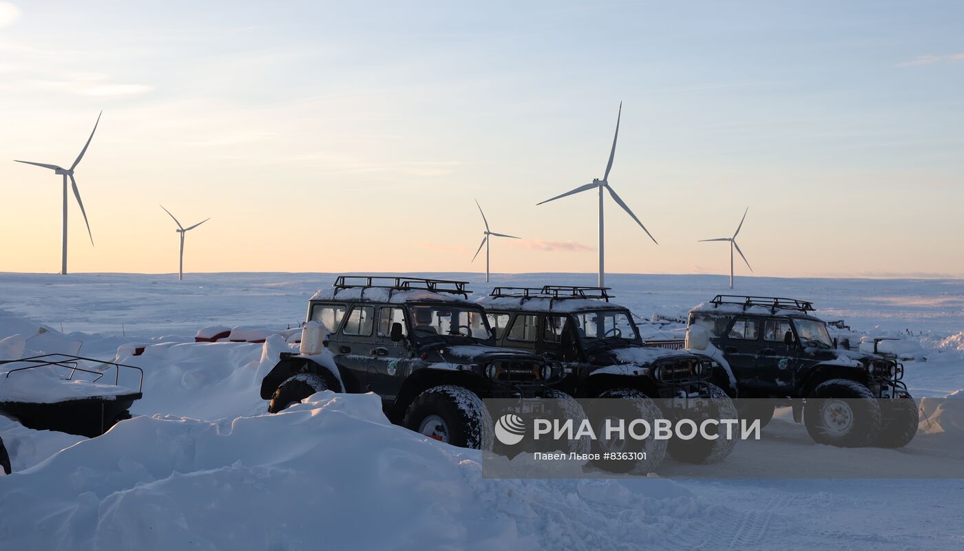 Самая мощная ветроэлектростанция в Арктике