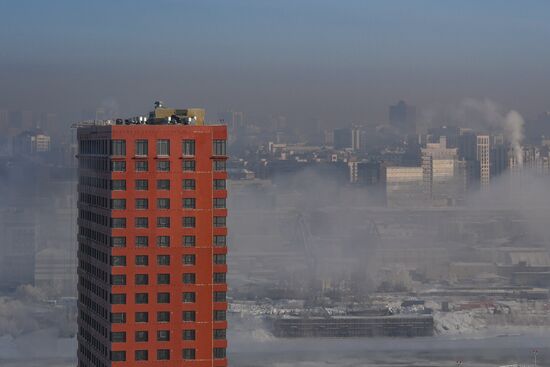 Зима в Новосибирске