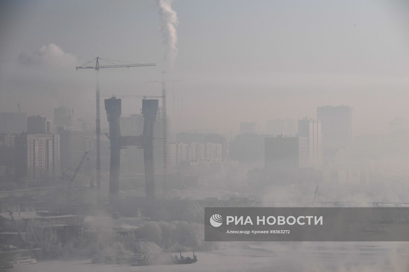 Зима в Новосибирске