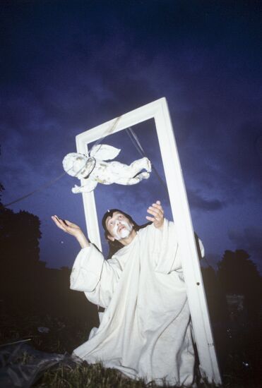 Всесоюзный фестиваль уличных театров "Лицедей-лицей" в Ленинграде