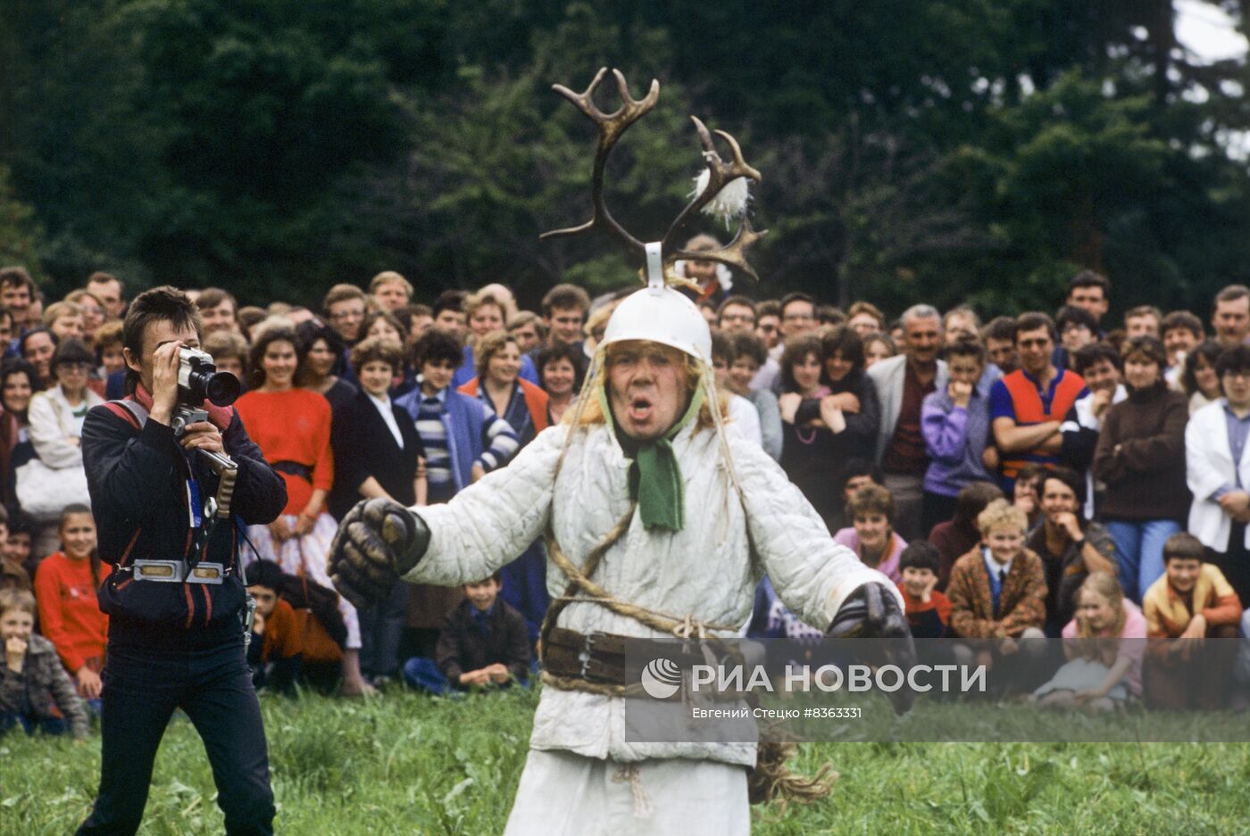 Всесоюзный фестиваль уличных театров "Лицедей-лицей" в Ленинграде