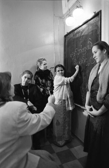 Специалист по санскриту из Шри-Ланки Р. Хандуруканде в Ленинграде