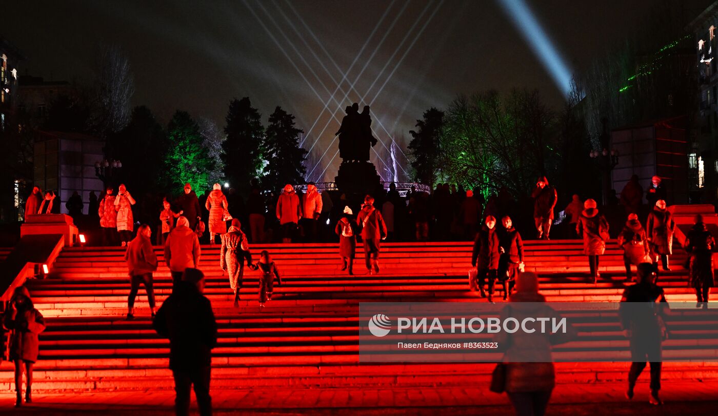 Историко-патриотический проект "Мост Памяти" в Волгограде