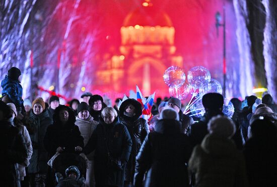 Историко-патриотический проект "Мост Памяти" в Волгограде