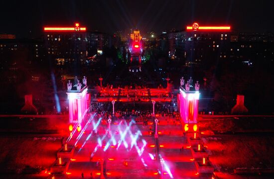 Историко-патриотический проект "Мост Памяти" в Волгограде