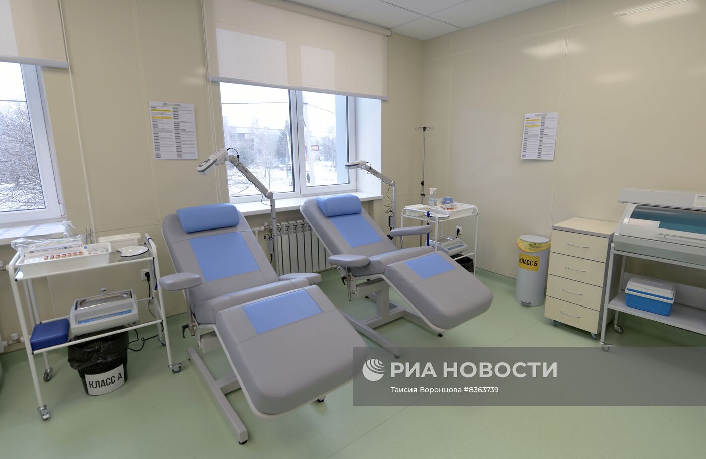 Работа медучреждений в Волновахе