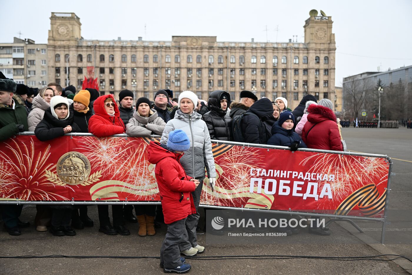 Парад войсковых частей Волгоградского территориального гарнизона