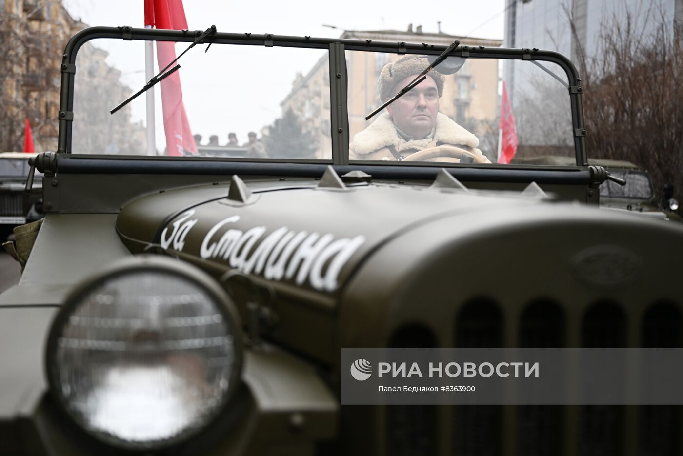 Парад войсковых частей Волгоградского территориального гарнизона