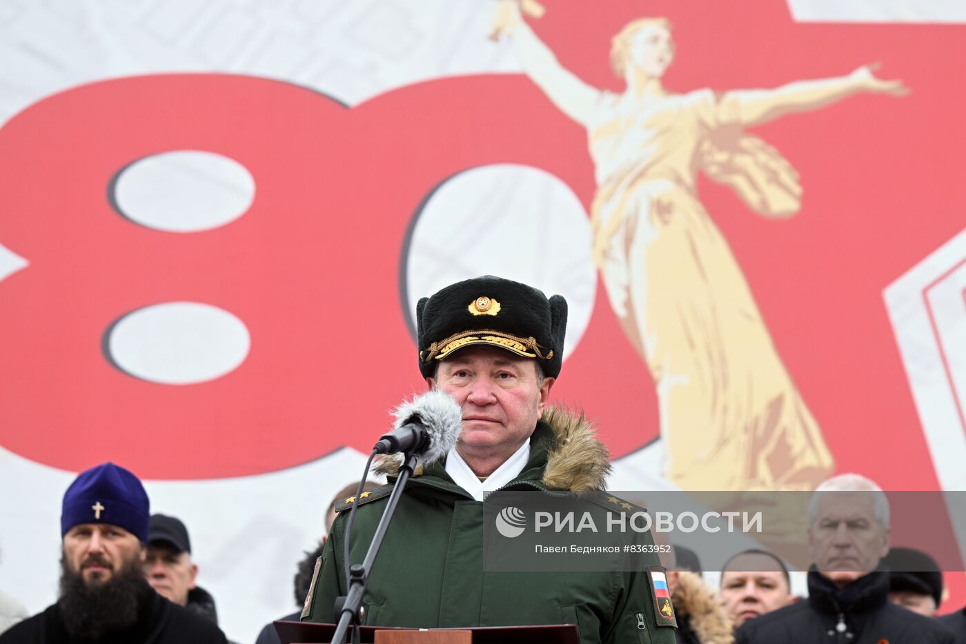 Парад войсковых частей Волгоградского территориального гарнизона