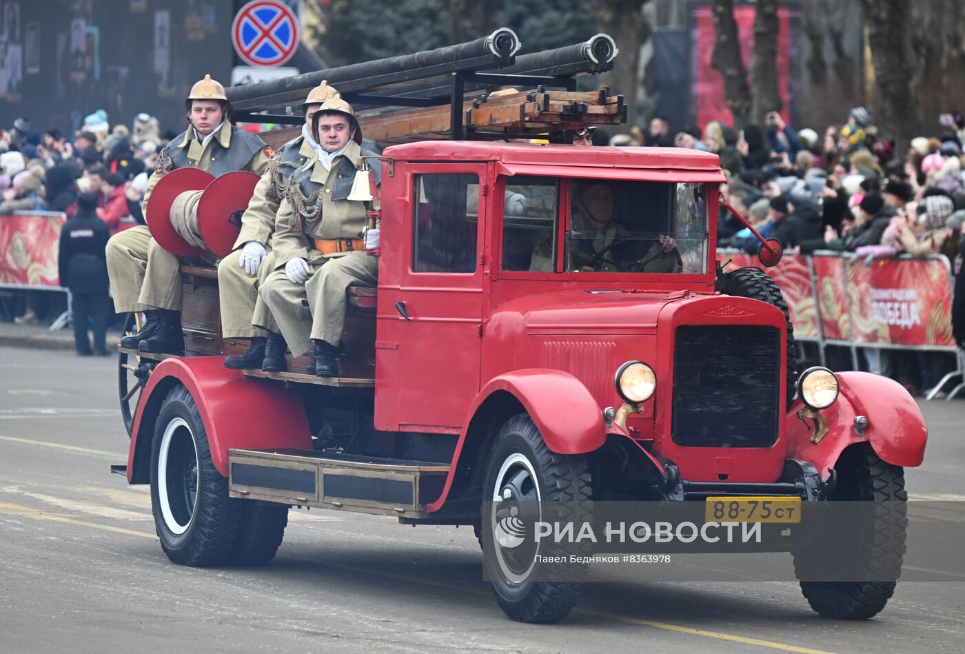 Парад войсковых частей Волгоградского территориального гарнизона