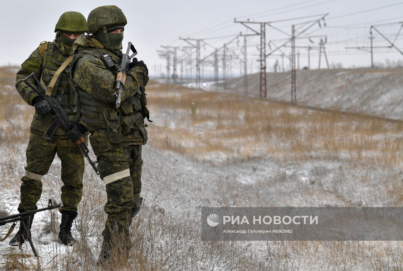 Работа железнодорожных войск в зоне СВО | РИА Новости Медиабанк