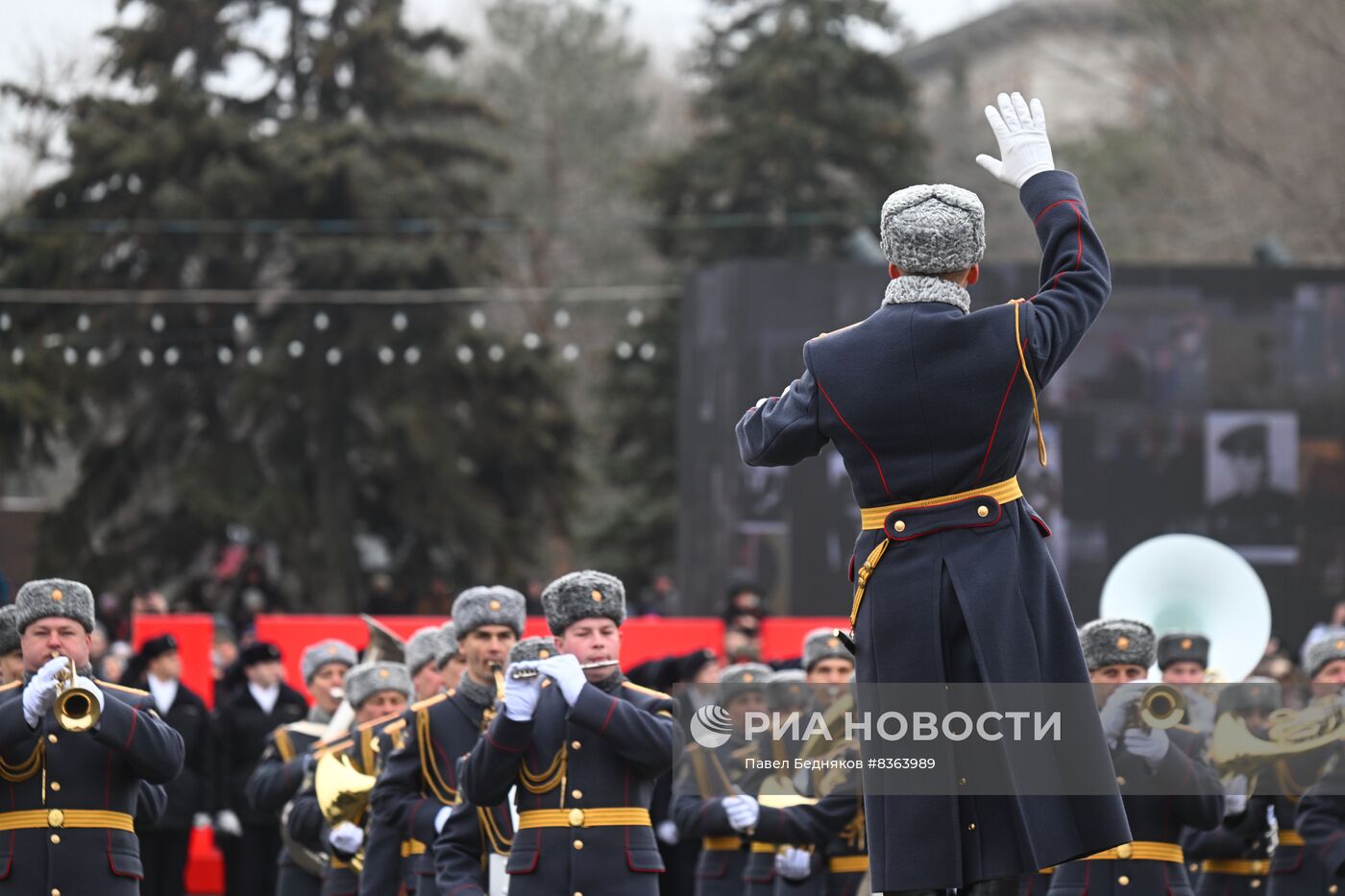 Парад войсковых частей Волгоградского территориального гарнизона