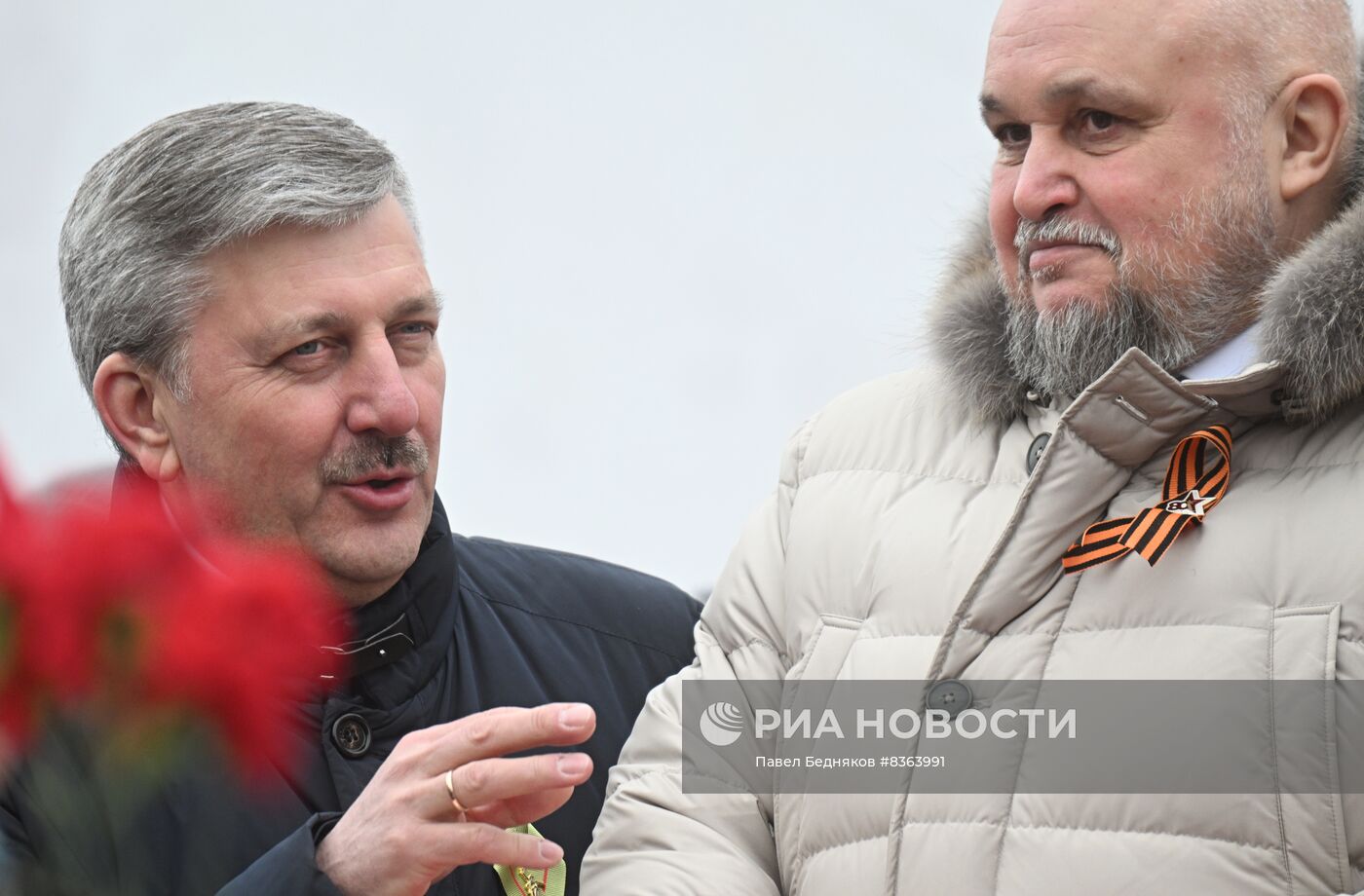 Парад войсковых частей Волгоградского территориального гарнизона