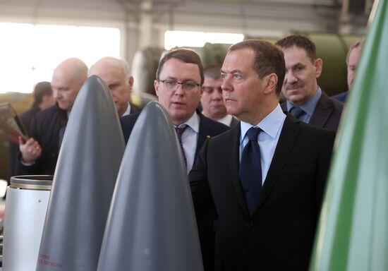 Рабочая поездка зампредседателя Совбеза РФ Д. Медведева в Дубну