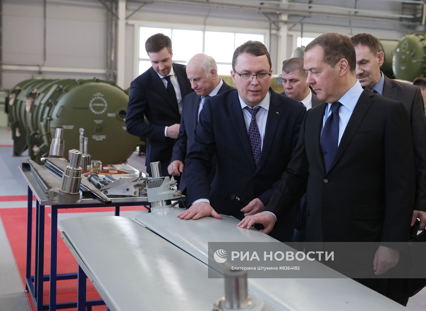 Рабочая поездка зампредседателя Совбеза РФ Д. Медведева в Дубну