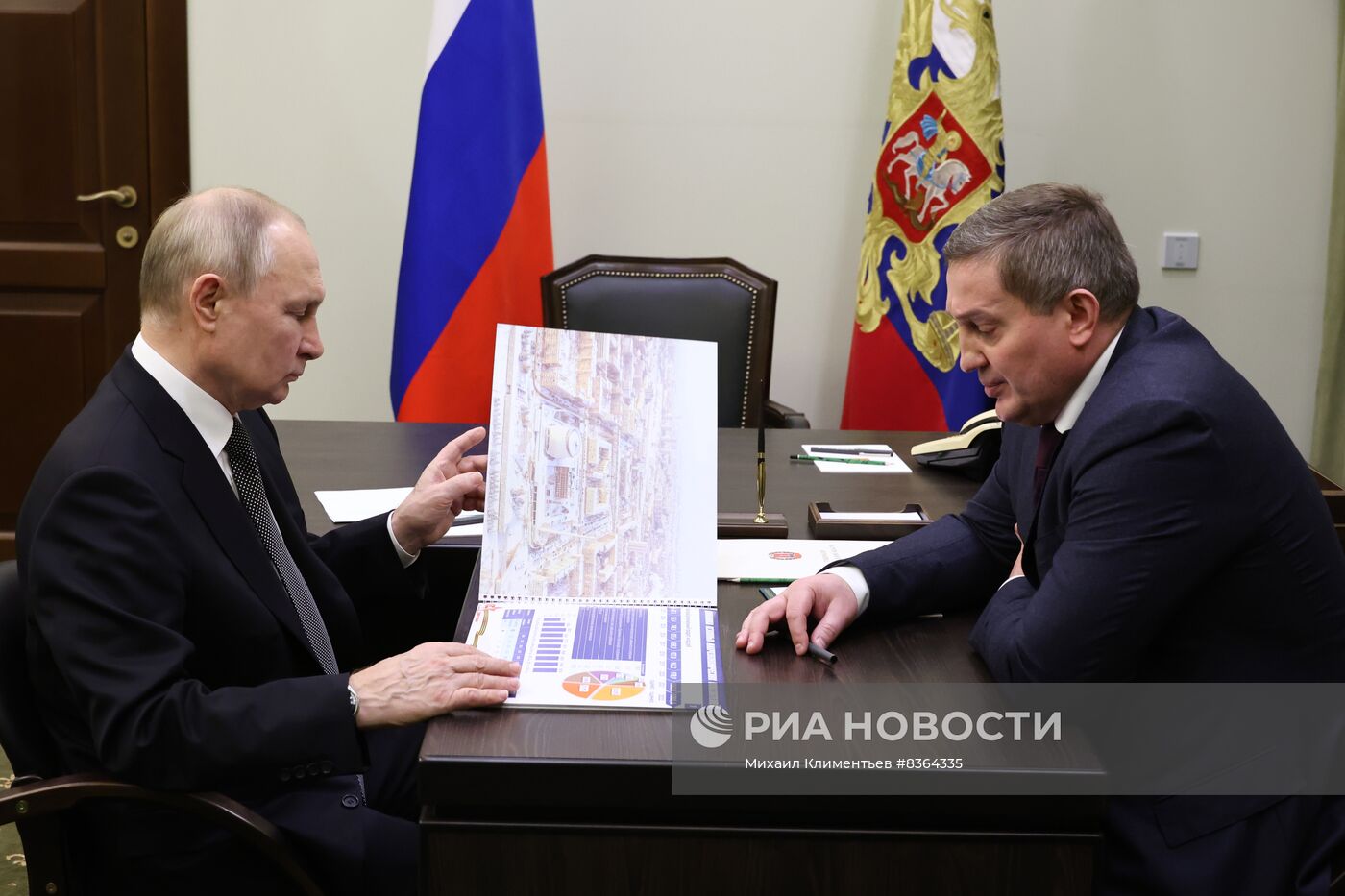 Рабочая поездка президента РФ В. Путина в Волгоград, приуроченная к 80-летию победы в Сталинградской битве