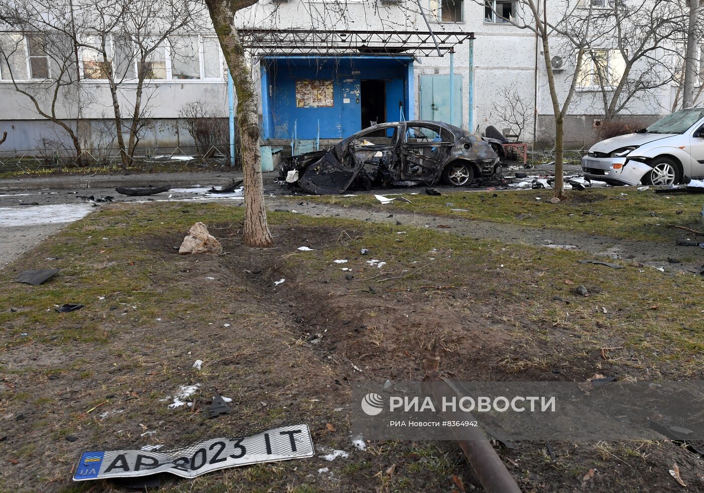 Автомобиль взорван в городе Энергодар Запорожской области