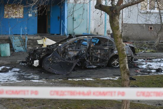 Автомобиль взорван в городе Энергодар Запорожской области