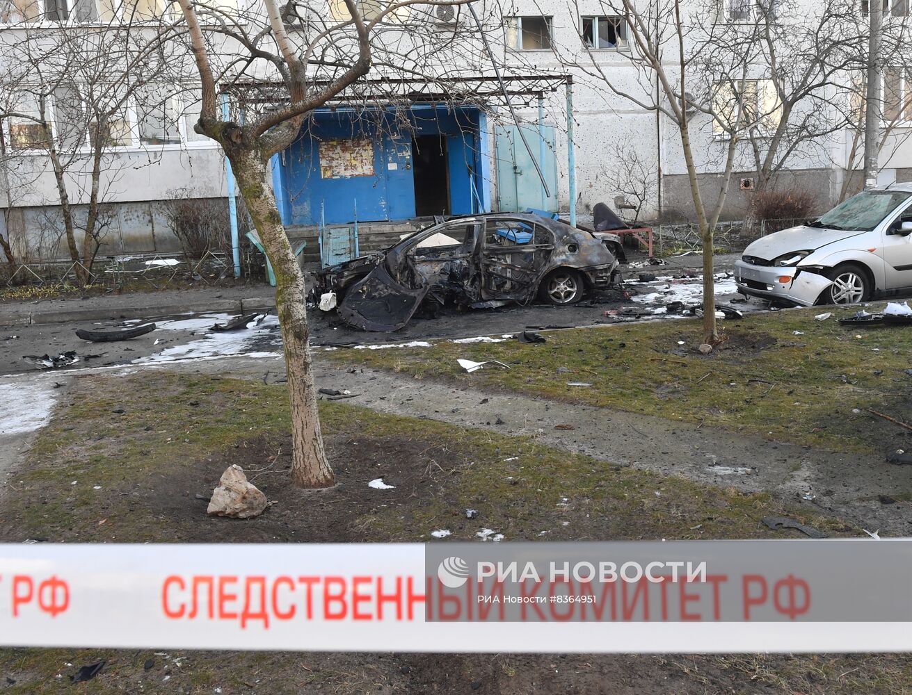 Автомобиль взорван в городе Энергодар Запорожской области