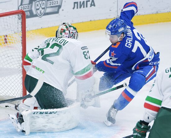 Хоккей. КХЛ. Матч СКА - "Ак Барс"