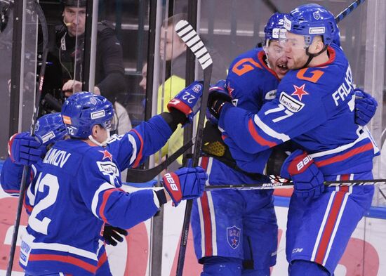 Хоккей. КХЛ. Матч СКА - "Ак Барс"