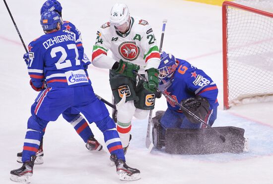 Хоккей. КХЛ. Матч СКА - "Ак Барс"