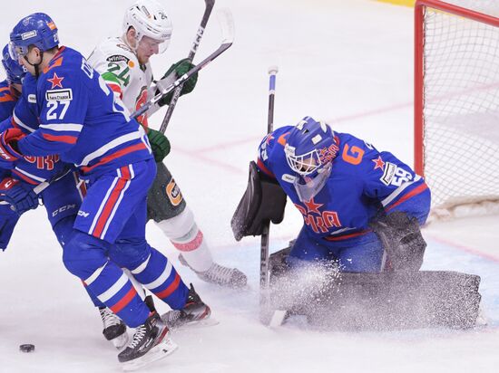 Хоккей. КХЛ. Матч СКА - "Ак Барс"