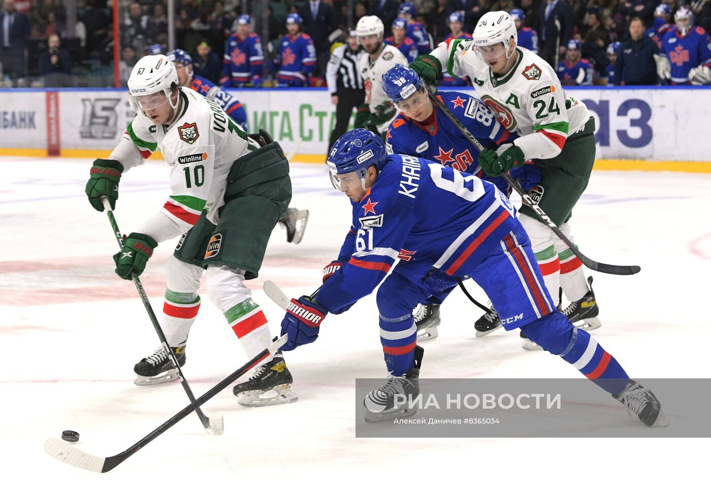 Хоккей. КХЛ. Матч СКА - "Ак Барс"